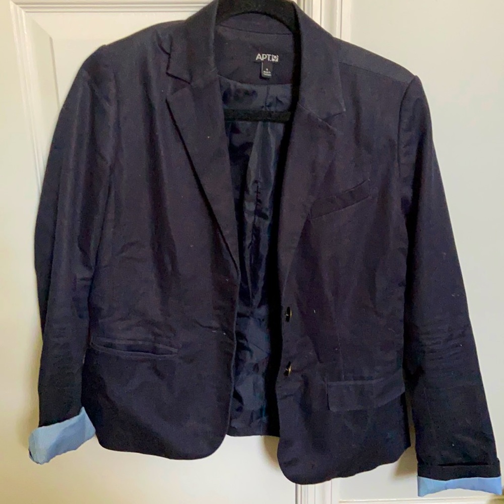 Navy women’s blazer
